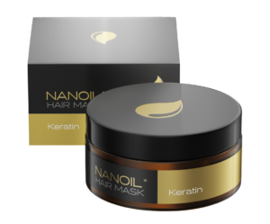 Nanoil Haarmaske mit Keratin – beste Regeneration für Ihre Haare